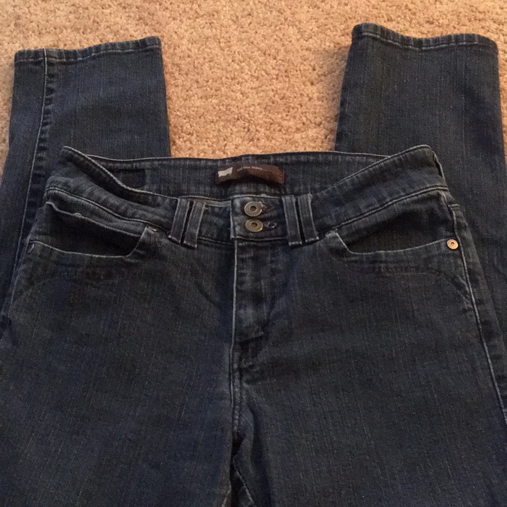 LEVIS MID RISE SKINNY JEANS
